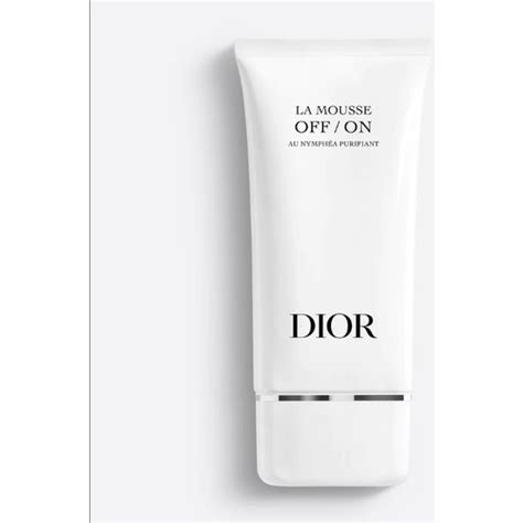 dior yüz temizleme köpüğü|Dior La Mousse Off/on.